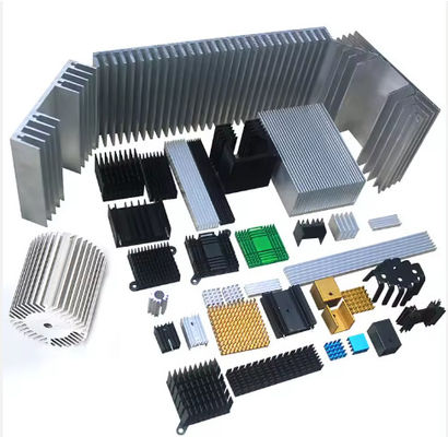주문 안오딩 LED 히트 싱크 알루미늄 6063 T5 CNC 알루미늄 히트 싱크 online manufacture
