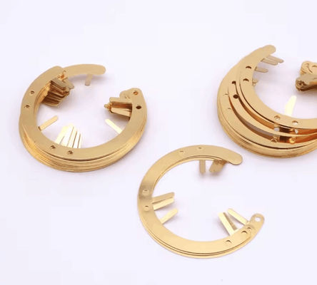 주문 0.05mm 구리 스탬핑 부품 OEM 정밀 금속 스탬핑 부품 online manufacture