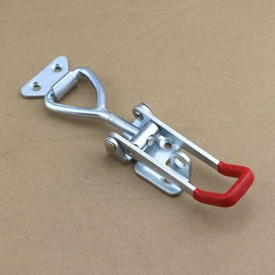 주문 턱 잠금 스프링 로딩 박스 클램프 사용자 정의 정밀 금속 스탬핑 니켈 진크가 탑재된 끝 online manufacture