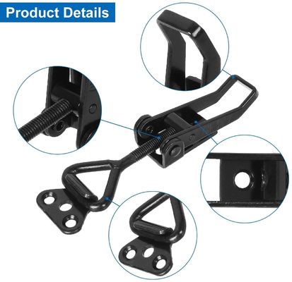주문 중량 탄소 강철 스탬핑 래치 스프링 로딩 클램프 내구성 니켈 진크 코팅 online manufacture