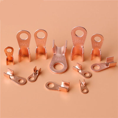 와이어 터미널 진 Plated PCB CNC 제조 구리 구리 금속 스탬핑 금속 정지 전기 부품 금속 터미널 공장
